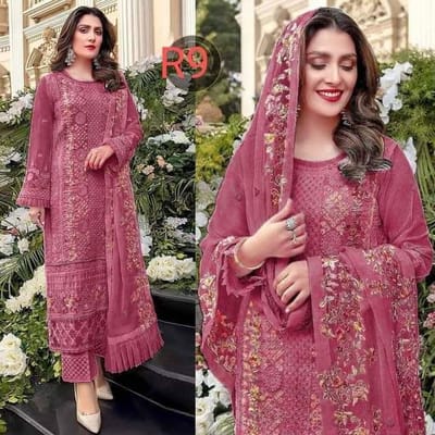 ইন্ডিয়ান বারিশ ক্যাটালগ ডিজাইন ফোর পিস - Image 5