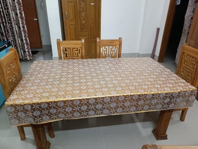PVC Bronzing Tablecloth -84X4.5 inche-lira.1 - Image 3