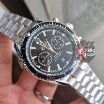 Omega Sea Master || 2 Chrono || Black dial || Bezel Black