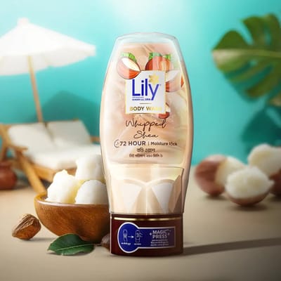 Lily shower gel whipped Shea 250ml