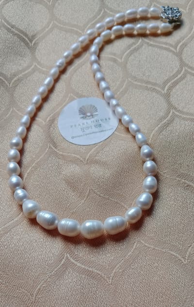 Exclusive Rice Pearl Necklace