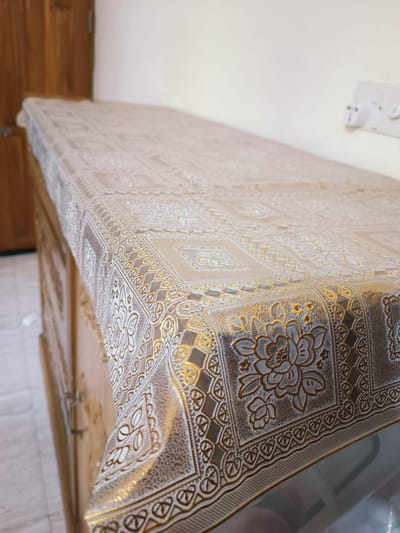 Chest Drawer Cover Golden PVC soft Mat -lira.2 - Image 1