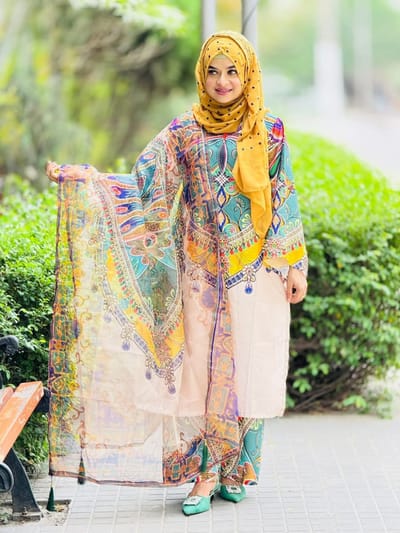 Digital Print Three Piece