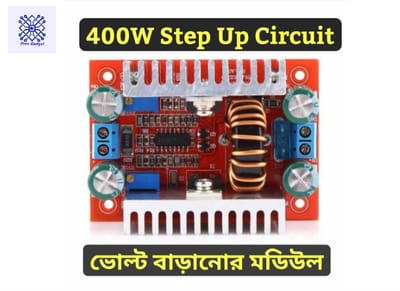 DC 400W 15A Step-up Boost Converter Constant Current Power Supply