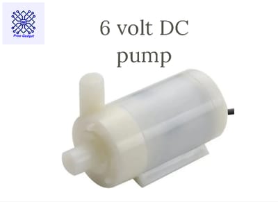 HI SPEED DC 3-6V Low Noise Brushless Micro Submersible DC Motor Pump Mini Water Pump