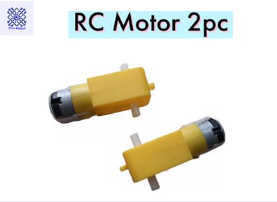 YELLOW Plastic Gear Motor DC 3V 6V 130RPM Gear Motor Dual Shaft Smart Robot Car TT Gear Motor Double Shaft Dual Axis Geared TT Motor For Smart Robot Car Toys Electrical Circuitry & Parts - dc motor