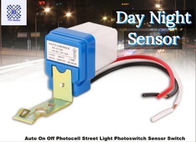 Day Night Auto On Off light Sensor switch 10A 220V