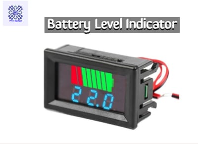 Charge Level Indicator DC 12V 24V 36V 48V 60V 72V Lithium Li-ION Capacity Meter Tester Display LED Tester Voltmeter