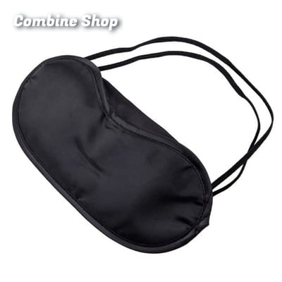 Comfortable Sleep Black Eye Mask - Blocks Light