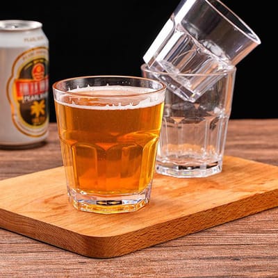 কাচের শরবত গ্লাস-৬ পিছ 227ML #05 - Image 1