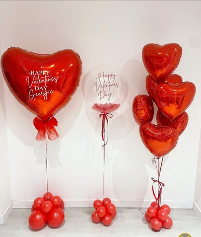 Valantine Heart & Bobo Balloons