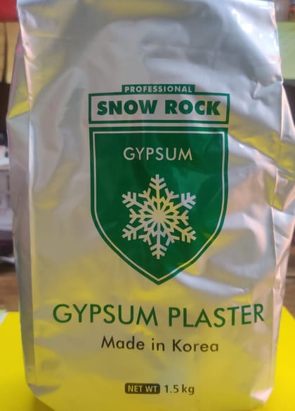 Hard Plaster Gypsum Snow Rock