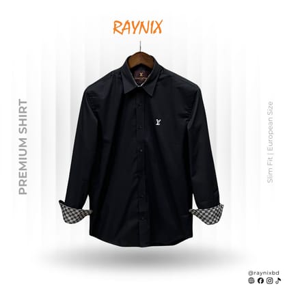 Louis Vuitton (LV) Black Shirt – Premium Spandex Cotton