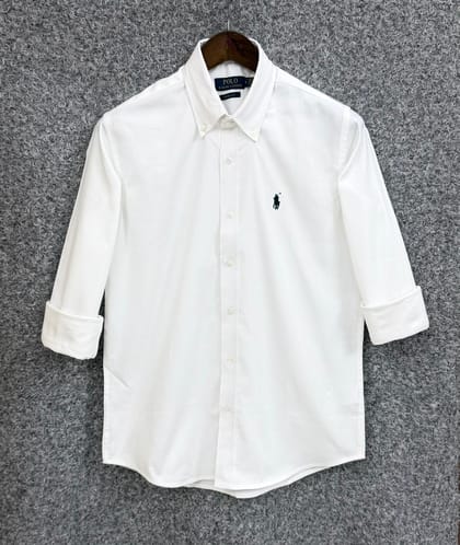 Polo Ralph Lauren Slim Fit Classic White Oxford Shirt
