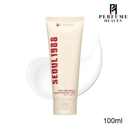 K-SECRET SEOUL 1988 Cream : Snail Mucin 93+Rice 100ml