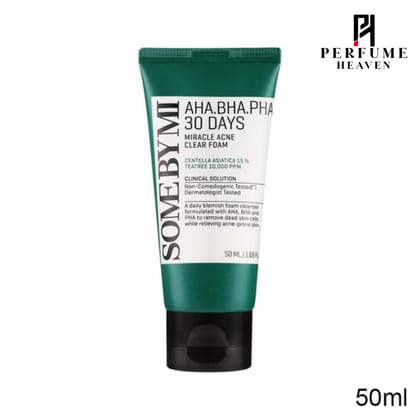 SOME BY MI AHA BHA PHA 30 Days Miracle Acne Clear Foam