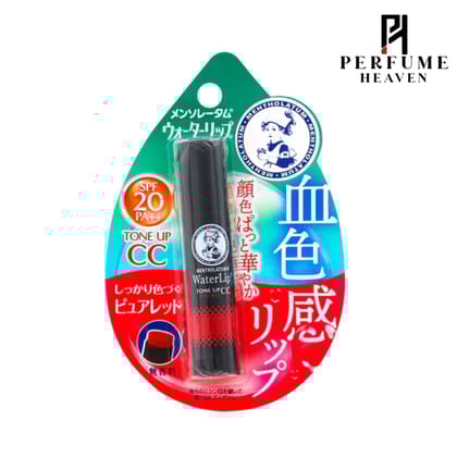 Rohto Mentholatum Water Lip Tone Up Cc Pure Red Spf 20 Pa++ 4.5g