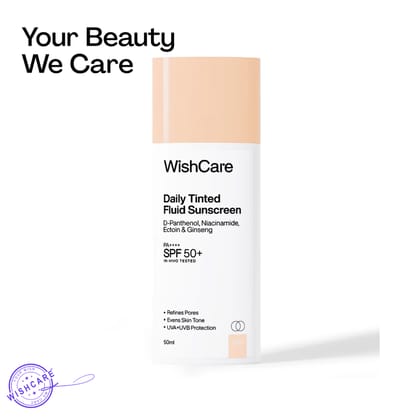 Wishcare Daily Tinted Fluid Sunscreen 50ml - Shade L103