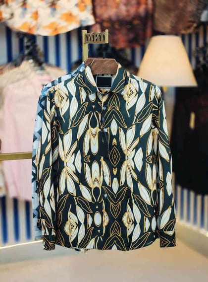 China Floral Print full sleeve 𝐒𝐡𝐢𝐫𝐭𝐬