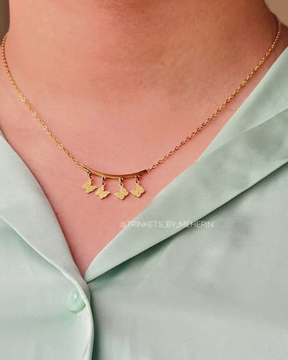 Multiple butterfly pendant