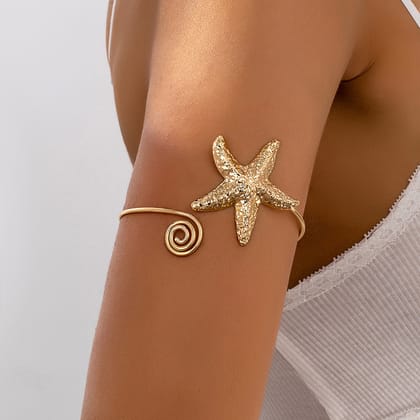 Beach Shell Arm Cuff