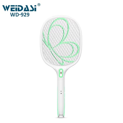 Weidasi WD-929 Mosquito Bat Electric Fly Swatter Led Rechargeable Insect Killer Bat For Household Mosquito Zapper With Hanging Hole