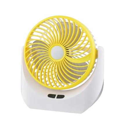 JYSUPER JY-1880 Rechargeable Portable Mini Fan Foldable with Night Light - Random Color