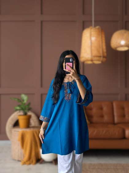 Embroidery Micro Butter One-Piece