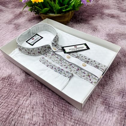 Premium Embroidery Cotton Panjabi