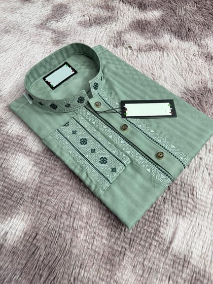 Premium Embroidery Cotton Panjabi