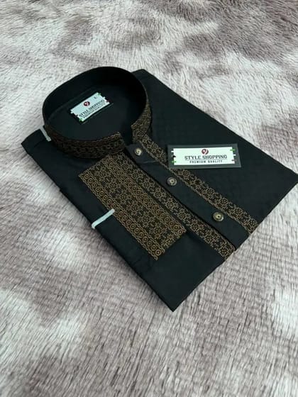 Premium Embroidery Cotton Panjabi