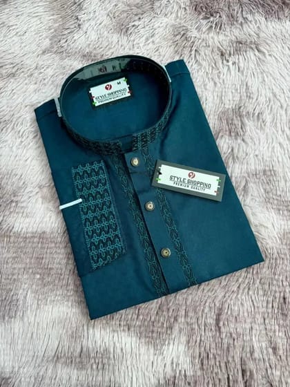 Premium Embroidery Cotton Panjabi