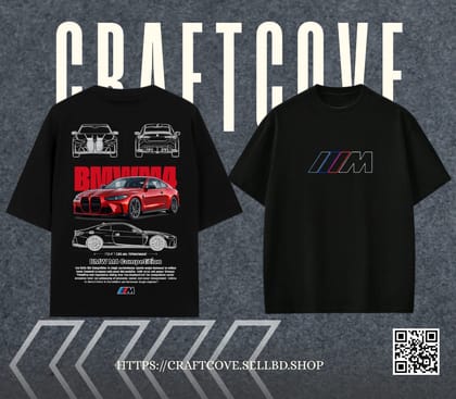 Premium Wine Red BMW T-Shirt