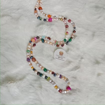 Pearl 32 Inch Long Necklace