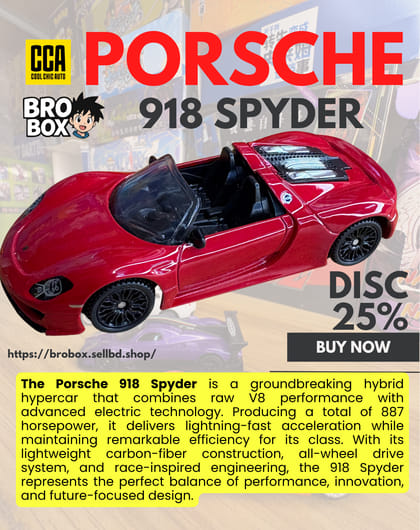 Porsche 918 Spyder (Red)