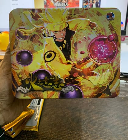 Naruto Anime Premium Metal Card Official Collection Box