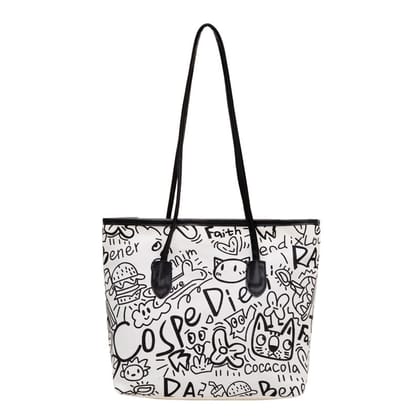 Graffiti Polyester Handbag