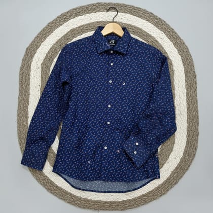 Nevy Floral Print Shirt for Men