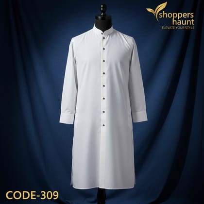 Exclusive Trendy White Royal Panjabi