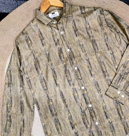 Trendy strip print shirt for eid