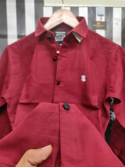 Premium solid shirt for man (Only shirt)