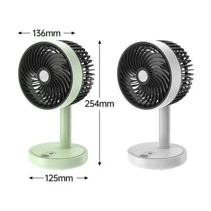 DP-7639 Rechargeable Oscillating Desktop Fan