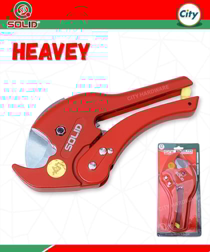 হেভি ডিউটি পিভিসি পাইপ কাটার SOLID