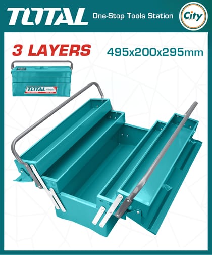 ৩ লেয়ার মেটাল টুল বক্স TOTAL THT10701