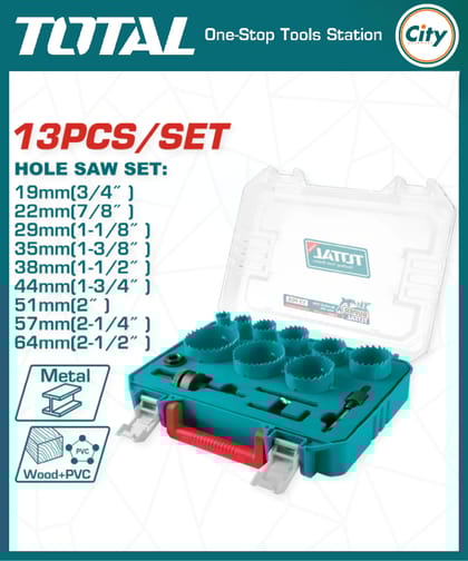 ১৩ পিস বিআই মেটাল হোল স সেট TOTAL TACSH0132