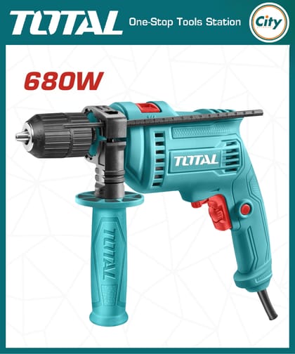 ৬৮০ ওয়াট ইমপ্যাক্ট ড্রিল মেশিন TOTAL TG1061356
