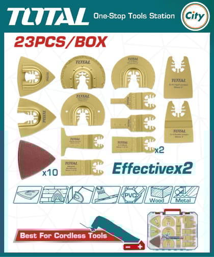 ২৩ পিস মাল্টি টুল ব্লেড সেট TOTAL TAKTMT2301