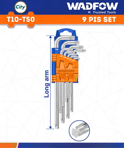 ৯ পিস টর্ক্স কী সেট WADFOW WHK3291