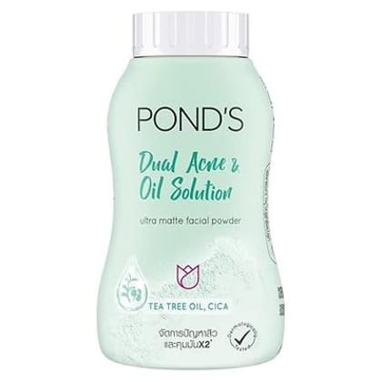 Ponds Dual Acne & Oil Solution Ultra Matte Facial Powder 50g