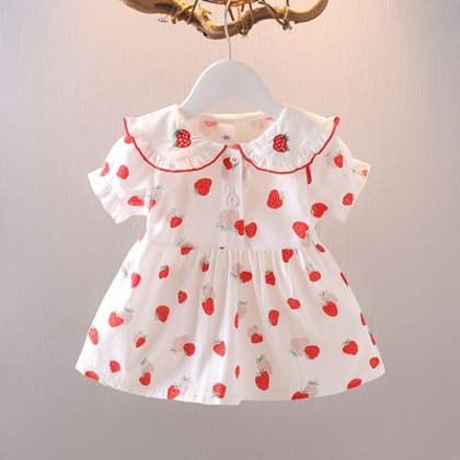 Imported 🌸 Baby Girl Summer Princess Dress – Stylish & Cute